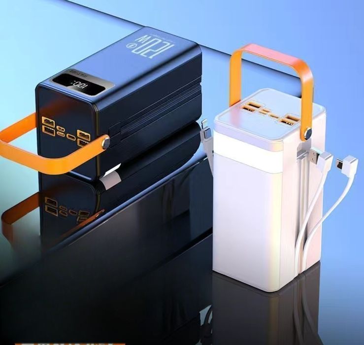 Портативний зовнішній акумулятор Power Bank 60000mAh 120W