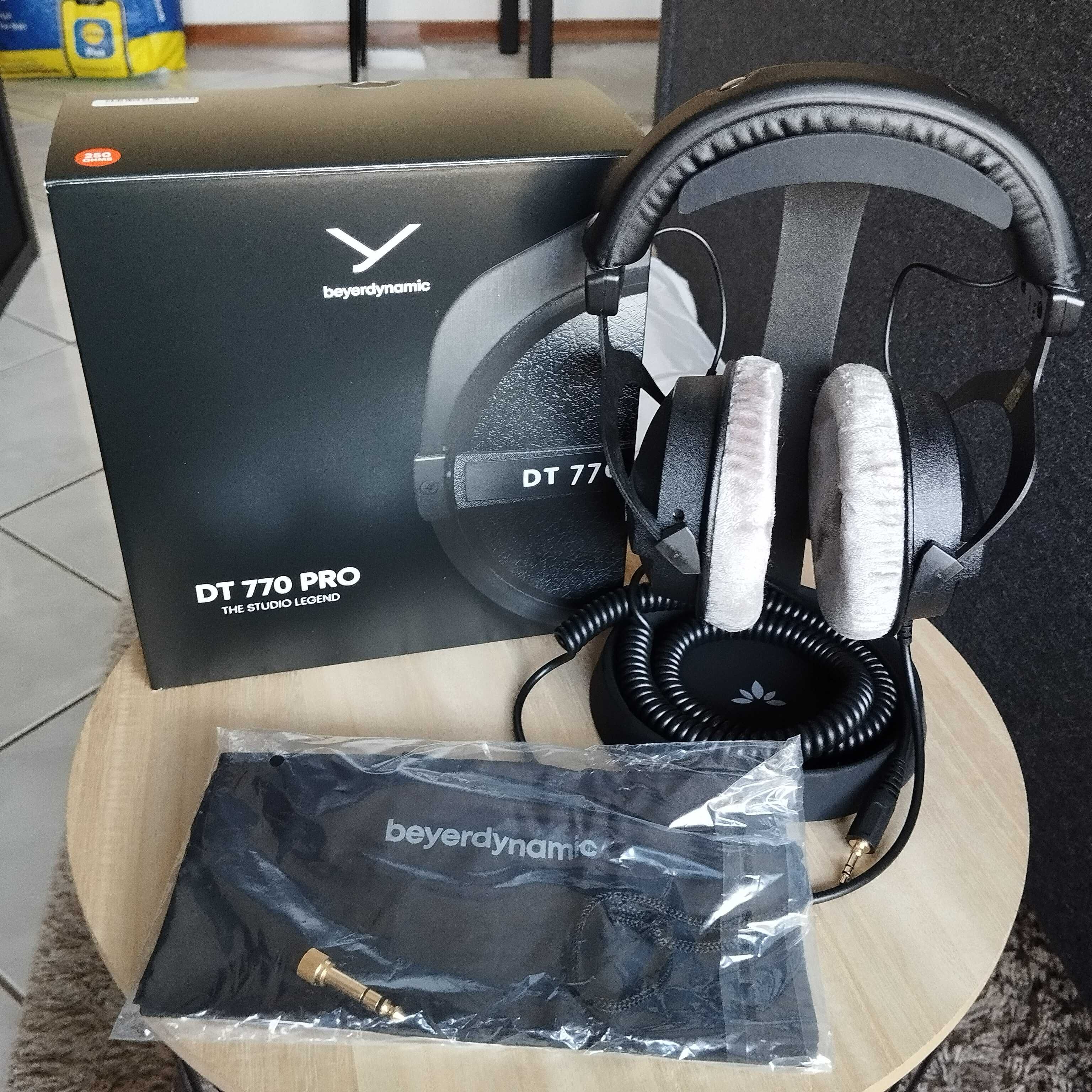 Beyerdynamic DT-770 Pro 250ohm - headphones estúdio novos