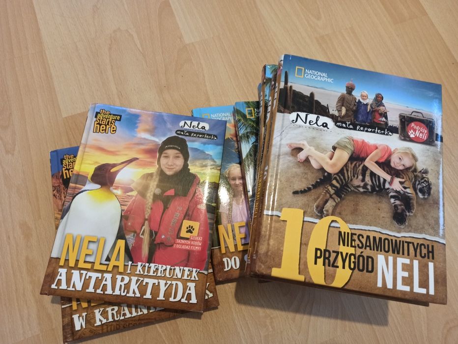 Nela mała reporterka - osiem książek