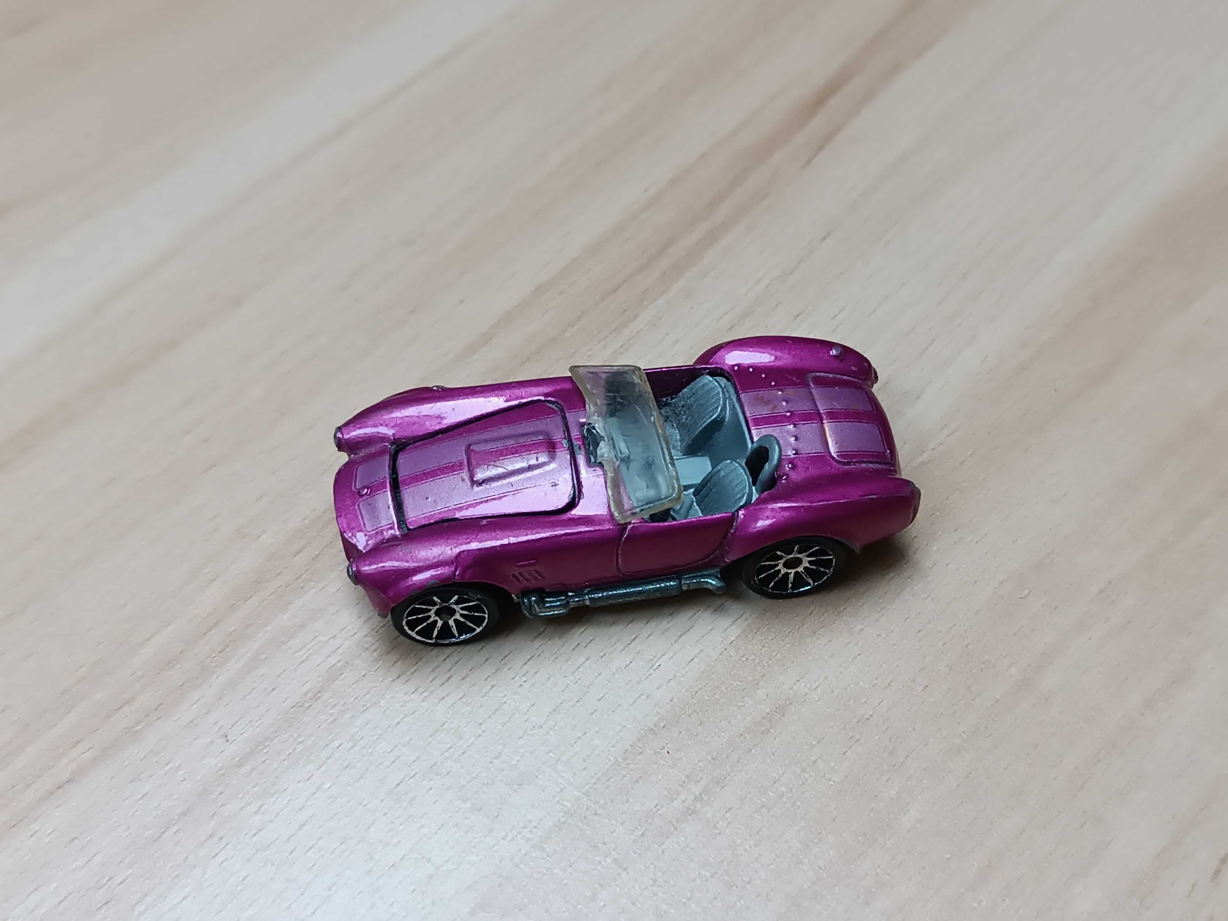 Hot wheels Mattel 1982 różowy Shelby Cobra 427 purple Samochodziki hit