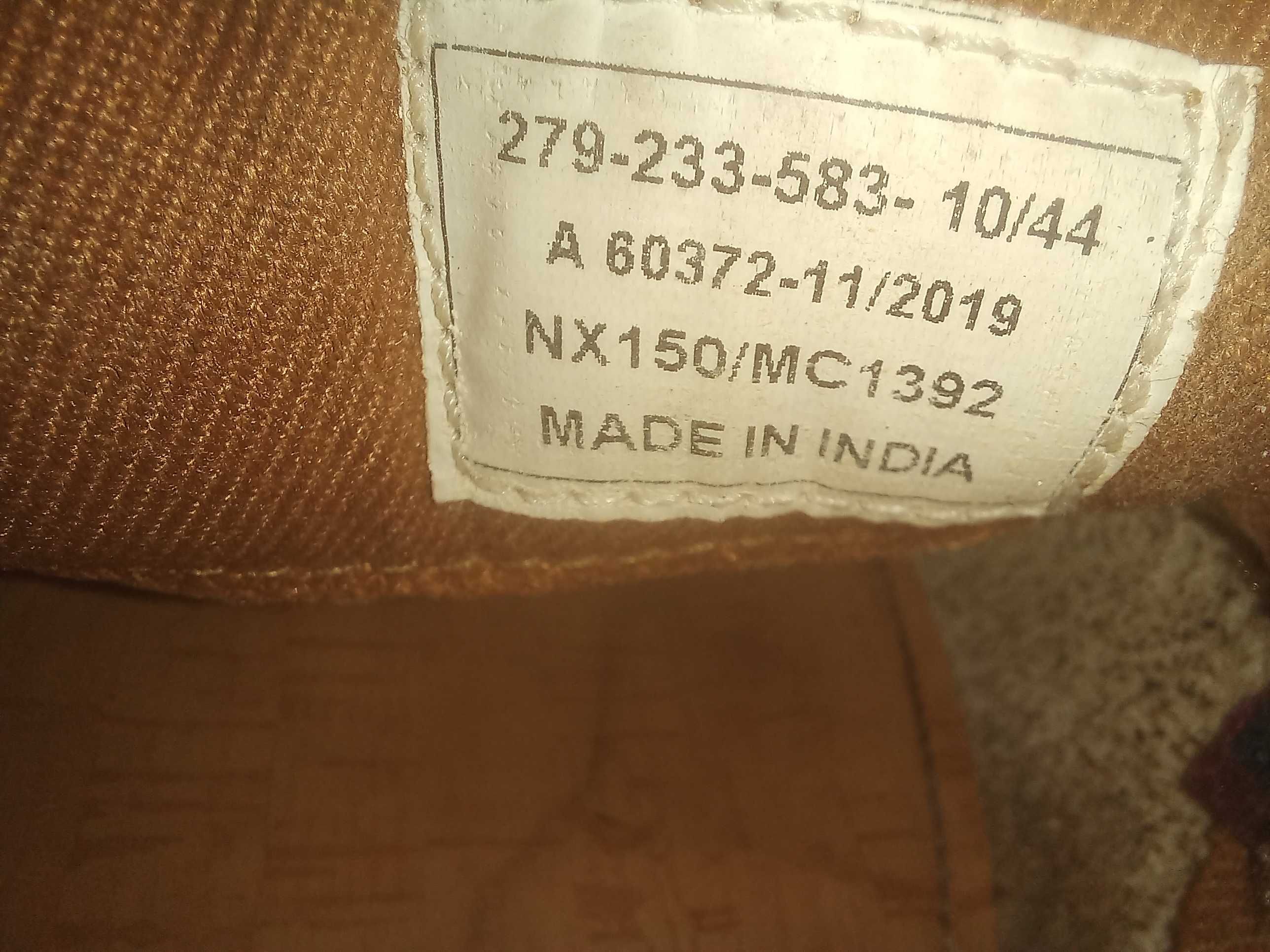 Мужские замшевые мокасины M & S  44 p.