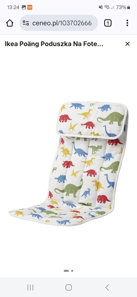 Foteliki dziecięce z pokrowcami  IKEA