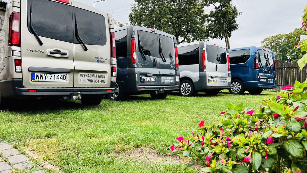 Wypożyczalnia aut i busów 9 osobowych