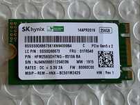 Disco NGFF PCIe SKhynix HFM256GDHTNG-8310A  256GB