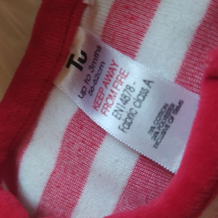pajac TU dla maluszka 3 m-ce wyszwane