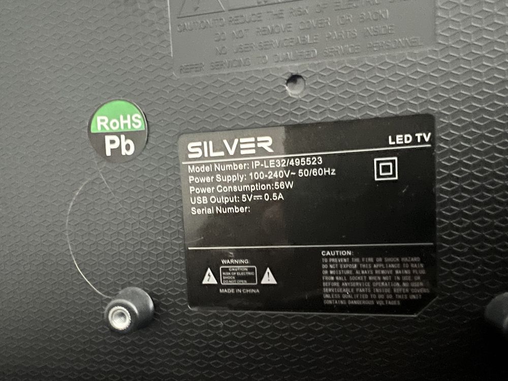 TV LED Silver 32 HDMI