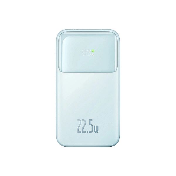 Powerbank Baseus Comet Series z wyświetlaczem 10000mAh 22.5W - niebies