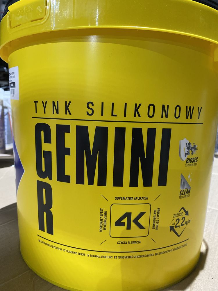 Tynk silikonowy Atlas Gemini R