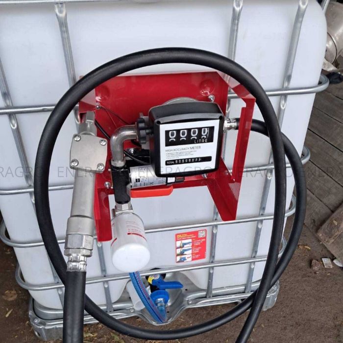 Єврокуб Міні Азс, 1000 літрів резервуар, заправна станція 12 вольт