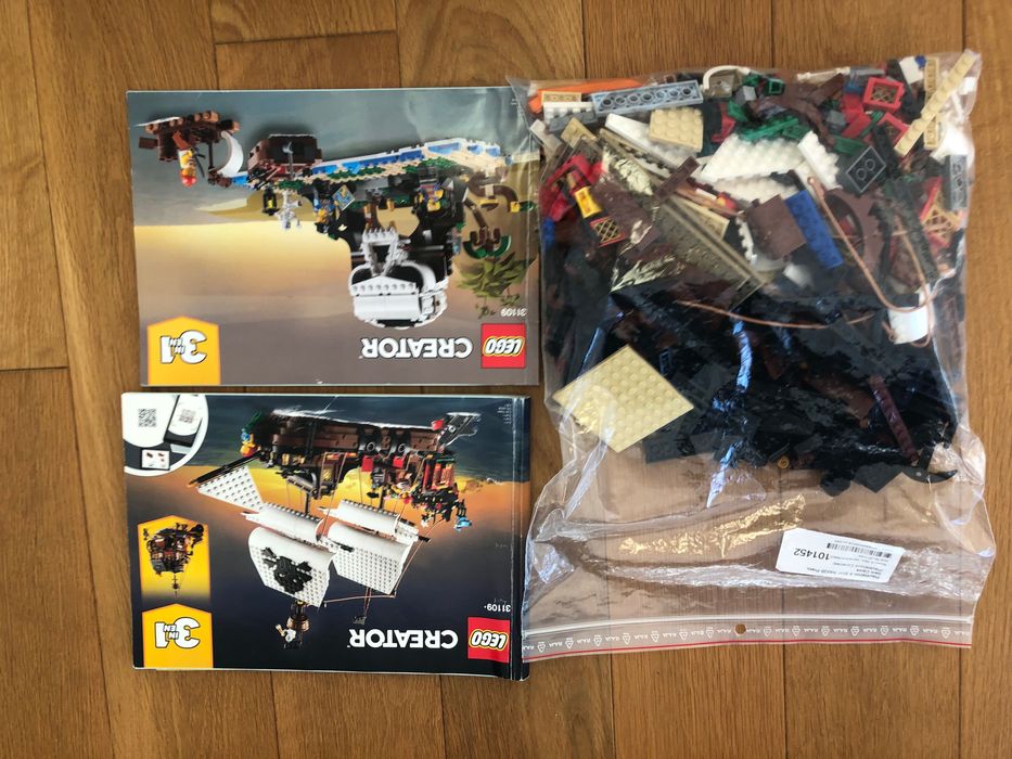 Lego Barco Pirata creator 3 em 1