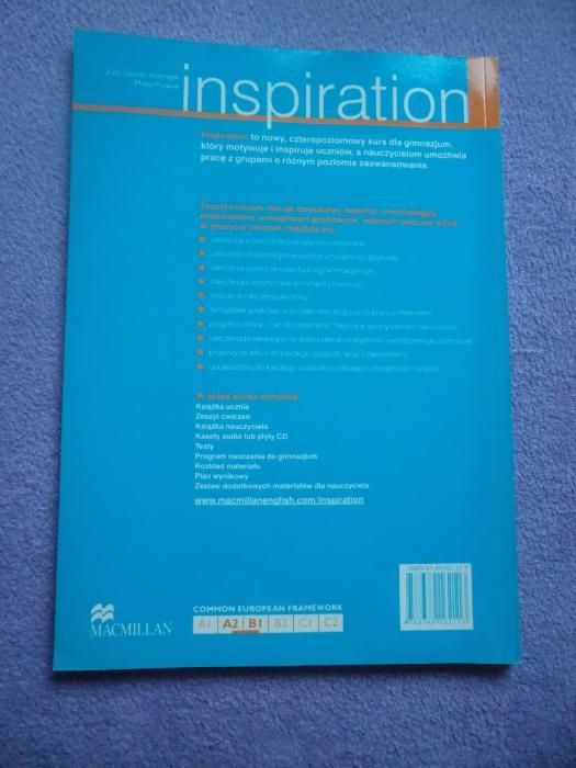 INSPIRATION workbook 2 ćwiczenia do nauki języka angielskiego