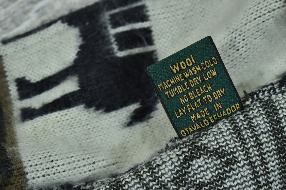 Ruminahui Wełniana Kurtka Męska Orientalna / Xl