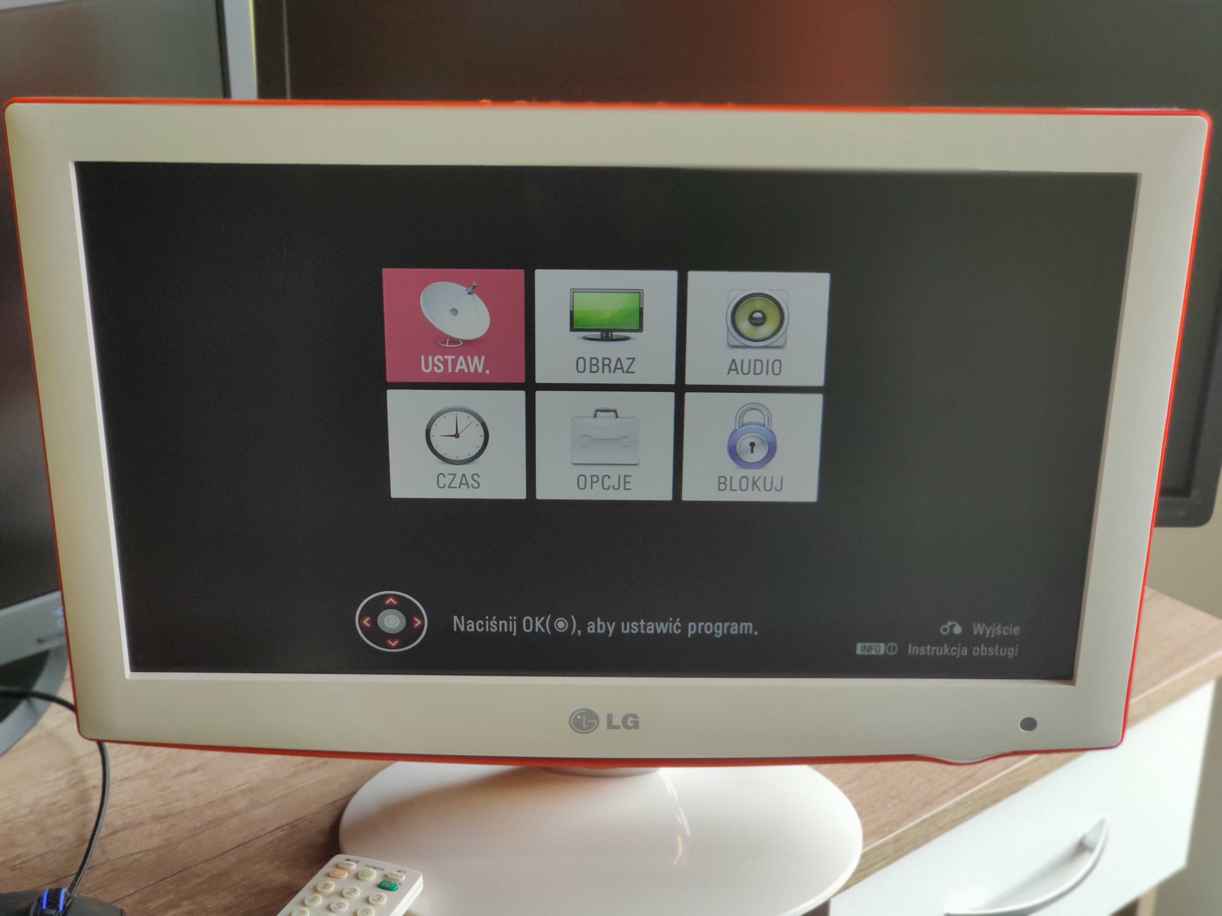 Telewizor LCD LG 19LU5000 jak nowy