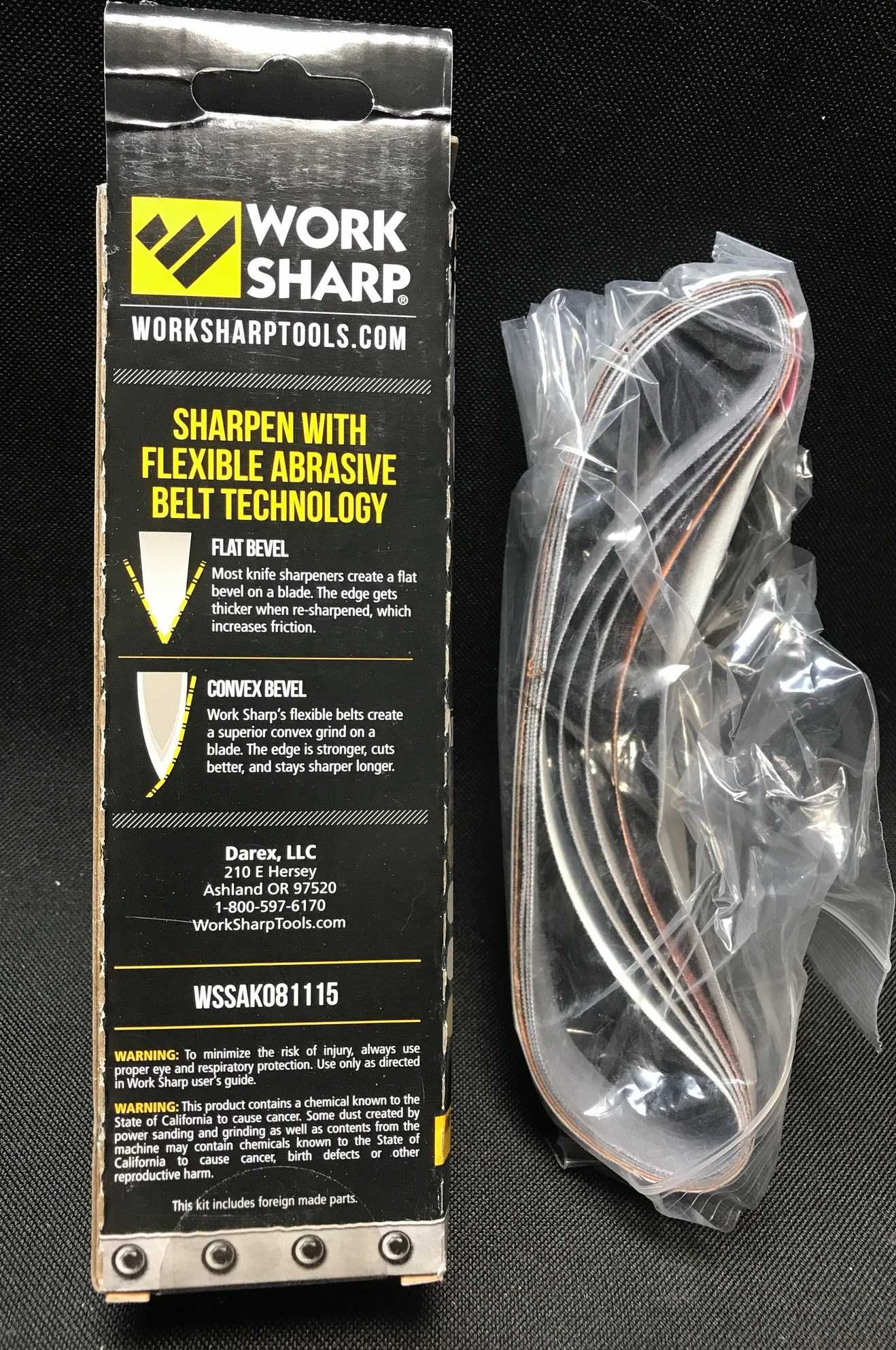 Продам Набор сменных ремней для насадки Work Sharp Blade Grinder