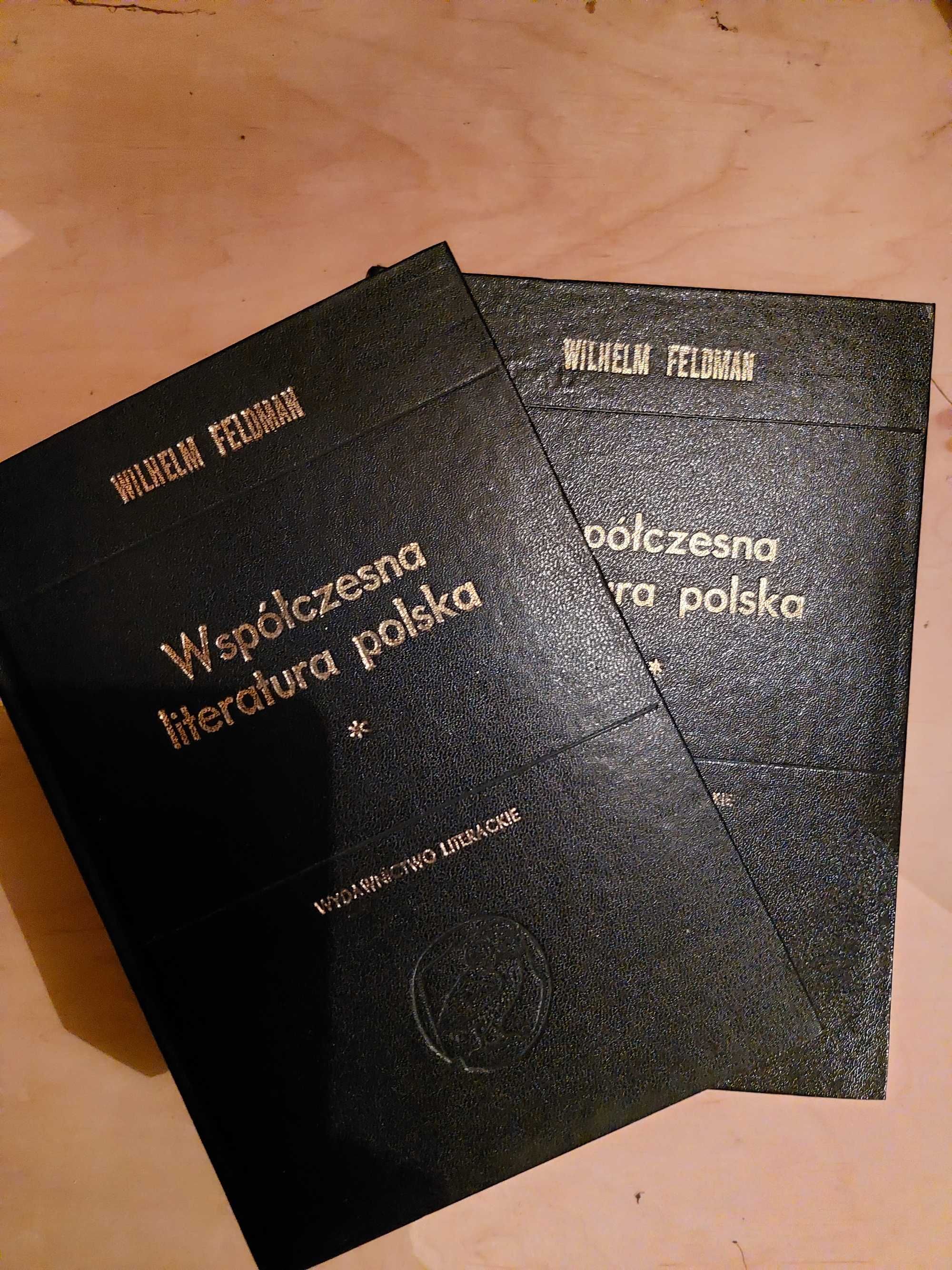 Feldman Współczesna literatura polska tom I i II