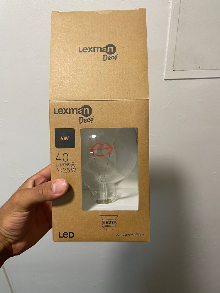 Lâmpada led Kiss Leroy Merlin E27 136LM 1800K Lexman