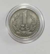 Moneta 1 zł z 1970 r, stan doskonały