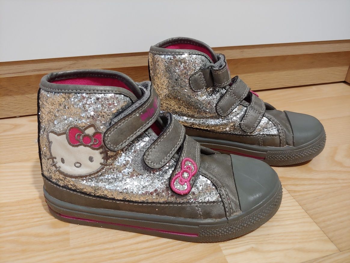 Кеди, черевички, взуття Hello Kitty 30 розмір, 19см устілка