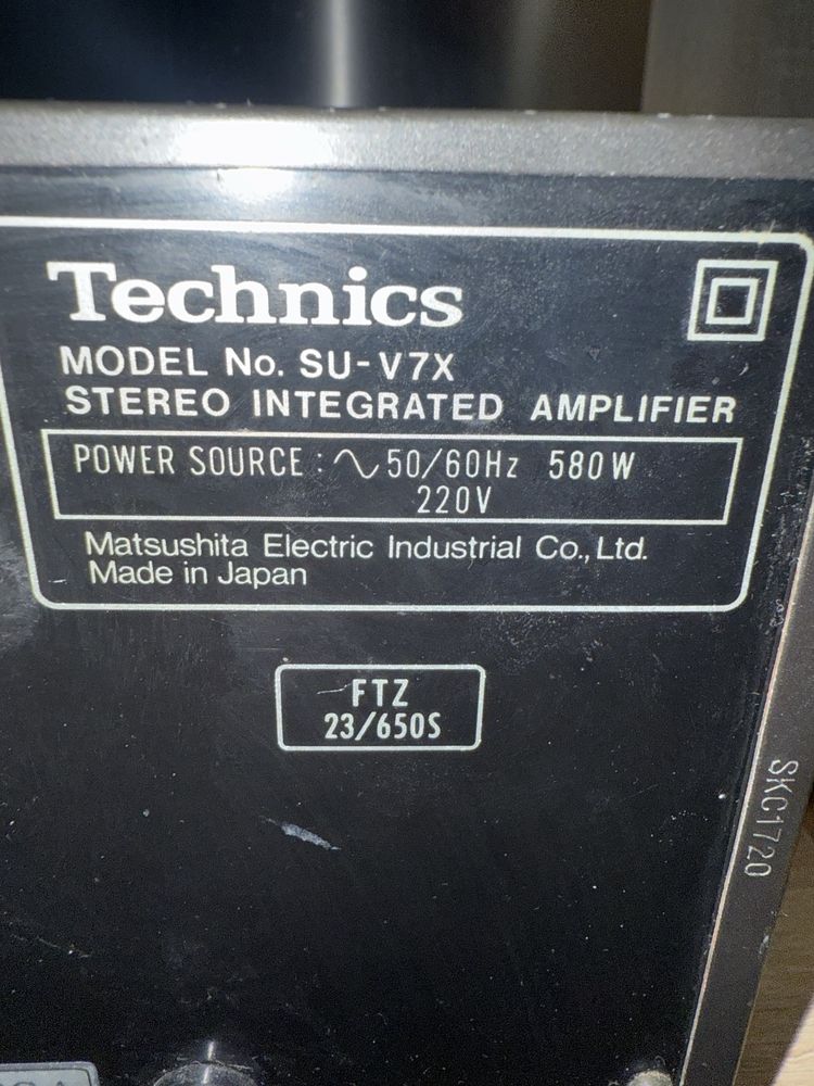 Technics SU V7X wzmacniacz