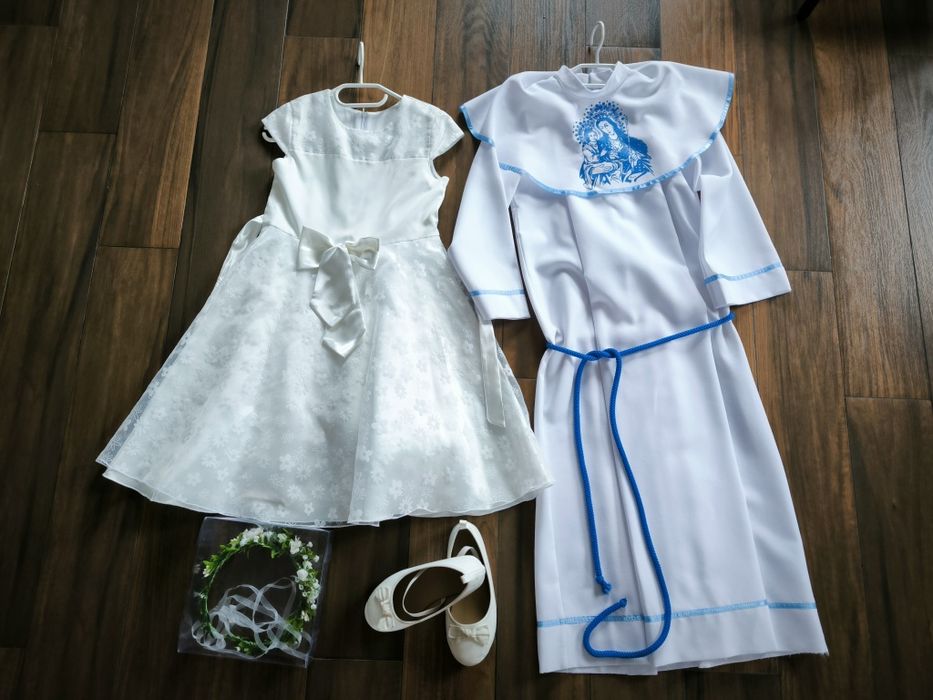 Alba + sukienka + wianek + buty **146 **35