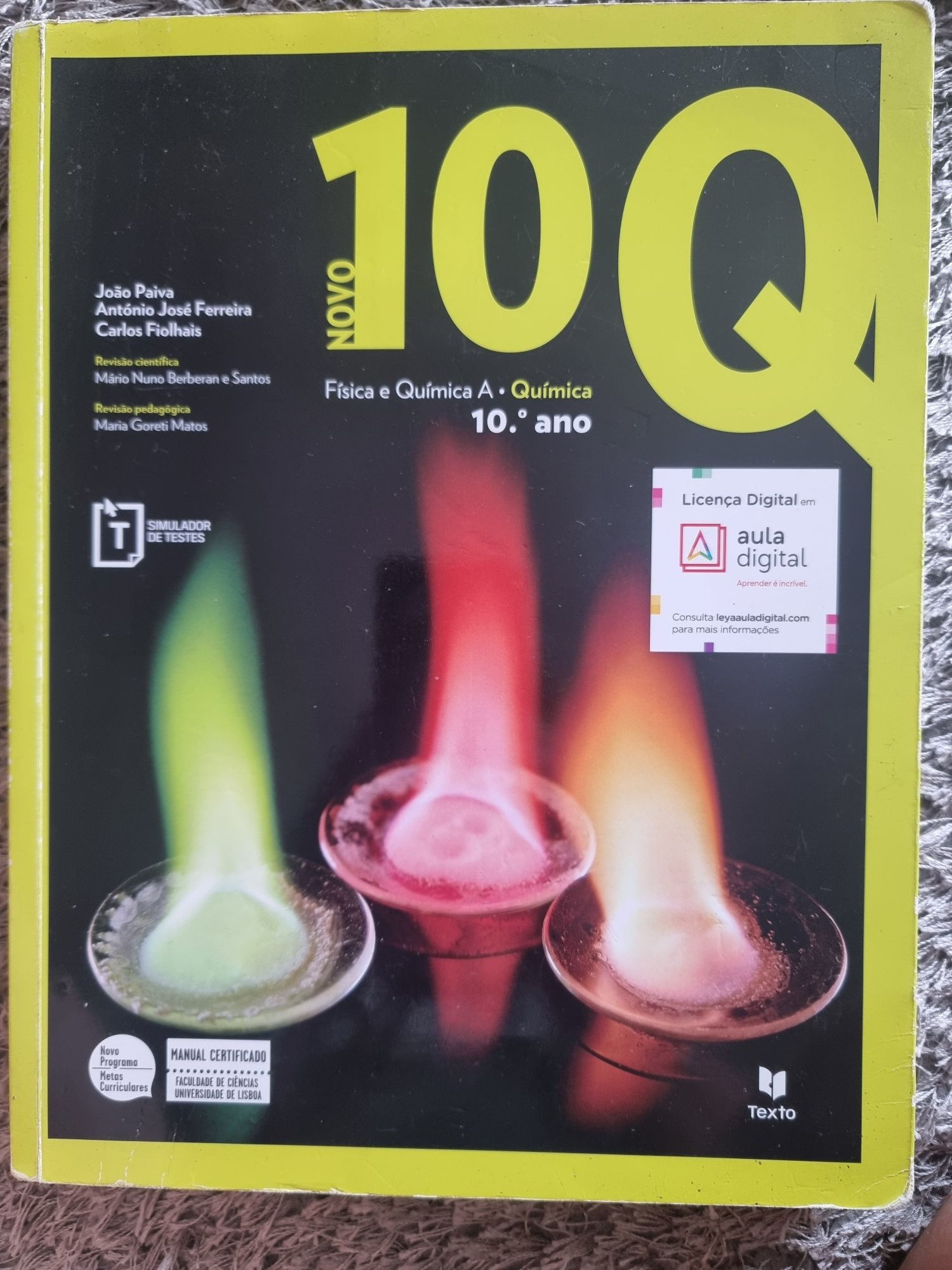 Fisica e quimica no o 10