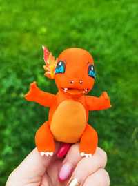 Charmander pokemon pokemony z masy cukrowej na tort