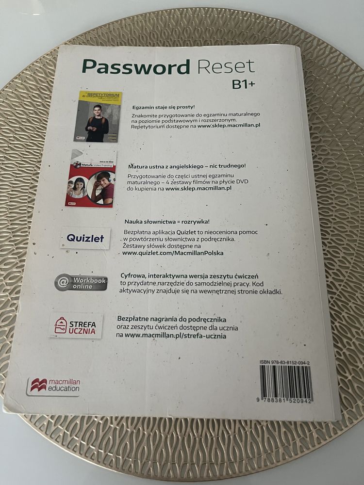Password Reset B1+ ćwiczenia + kompendium