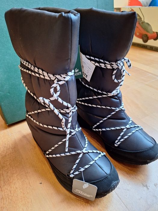 Nowe damskie śniegowce LACOSTA ARBONNE