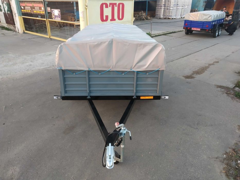 Легковий двоосьовий авто причіп Кремінь + (3200 * 1560) від виробника.