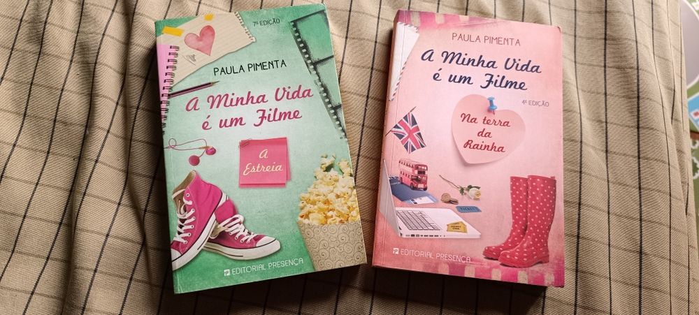 A minha vida é um filme- vol 1 e 2- Paula Pimenta