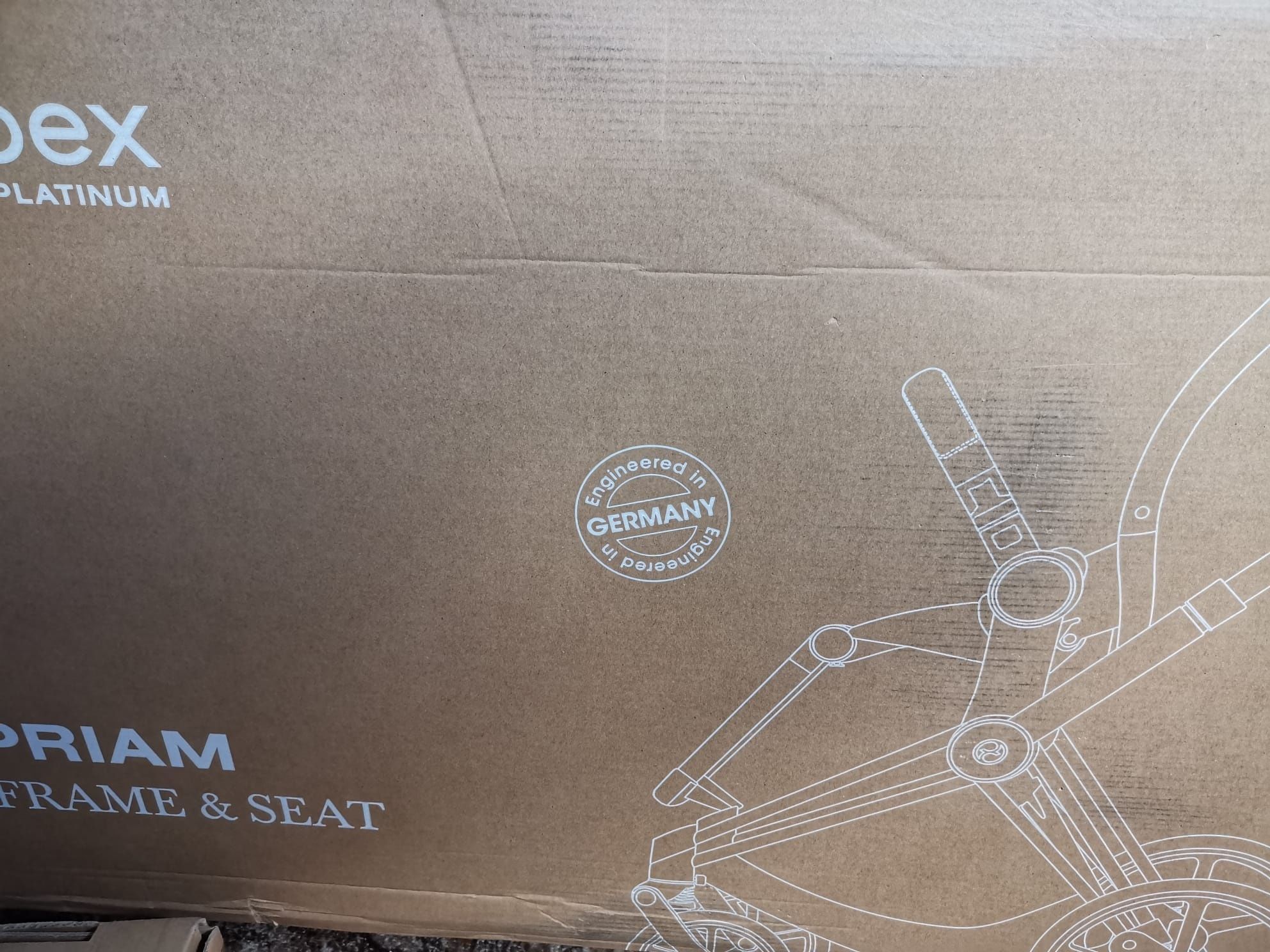 Wózek Cybex Priam 2.0 zestaw z dodatkowym  nowym siedziskiem