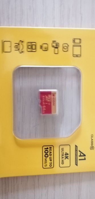 Cartões de memória Micro SD 64gb Kodak