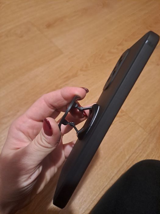 Euri case oprawka Samsung a33 5g czarna serce matowa