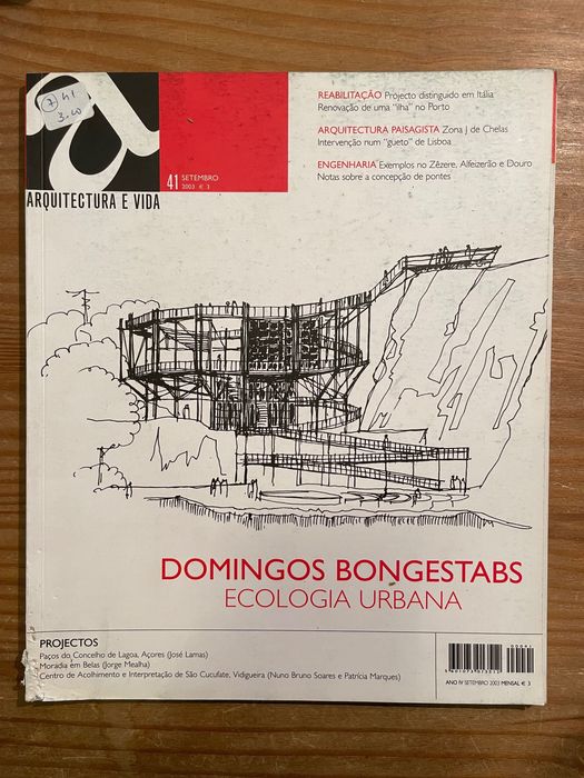 Domingos Bongestabs - Arquitectura e Vida (portes grátis)
