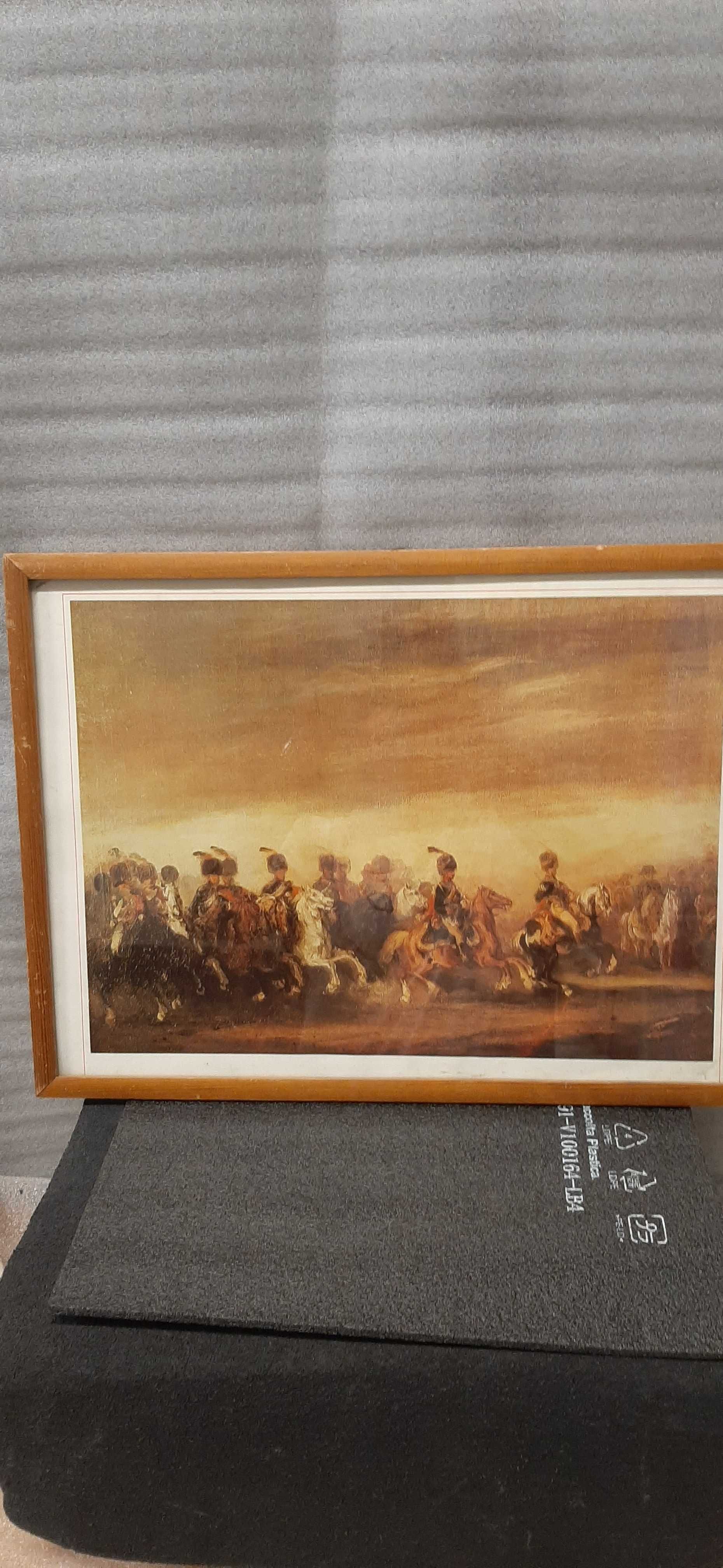 Parada przed Napoleonem Michałkowski obraz