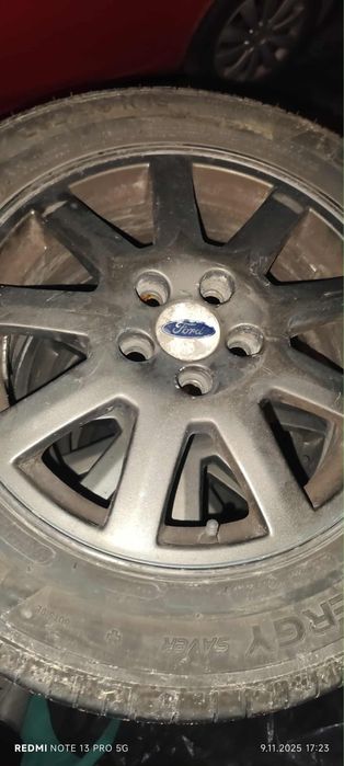 Letnie opony Michelin na alufelgach Ford