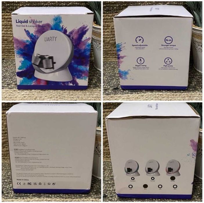 Shaker/Agitador Elétrico de Verniz Ajustável - Novo