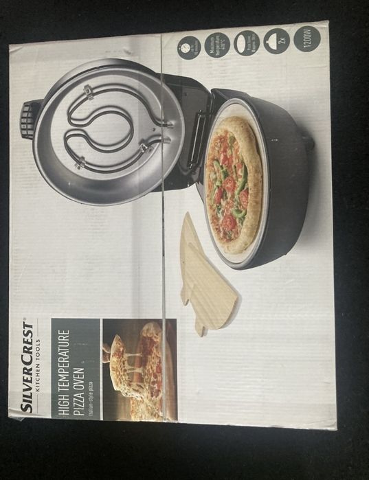 Piec do pizzy 400°C, 1200W SilverCrest z Gwarancją 3 letnią!