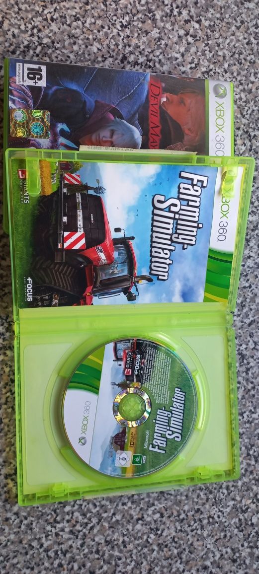 Dead or alive 4/Devil may cry 4/Farming simulator Xbox 360