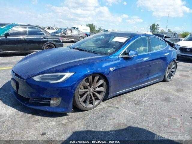 Розборка Tesla Model S P85 Performance