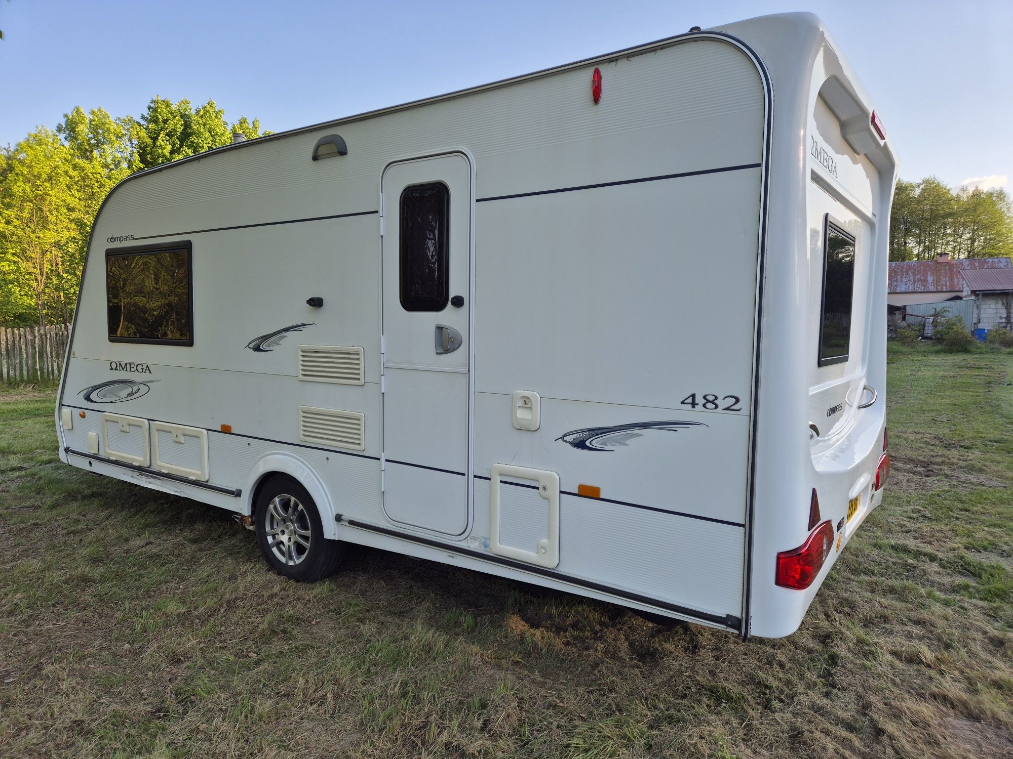 Przyczepa kempingowa 2008 Compass Omega 482 MOVER