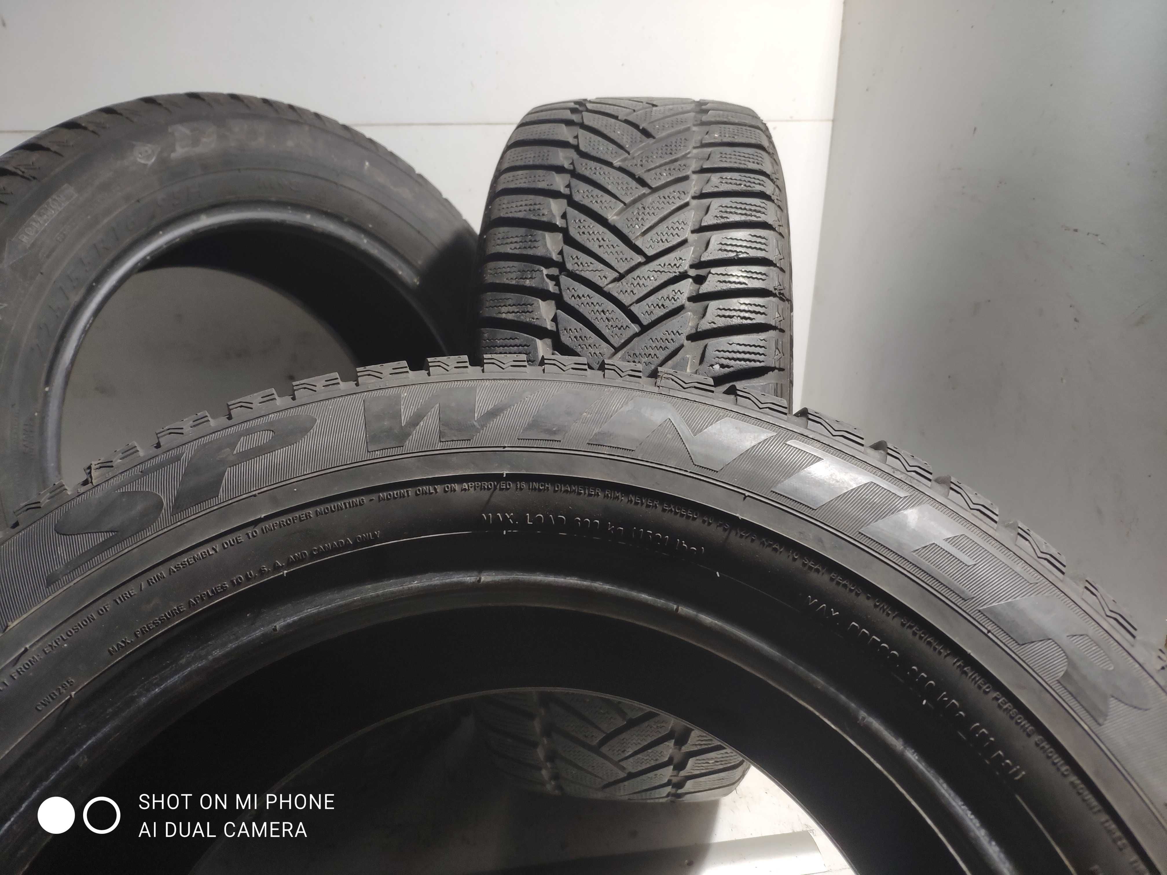 Opony 225/55R16 DUNLOP SP WINTER komplet 4szt zimowe para 2szt ładne