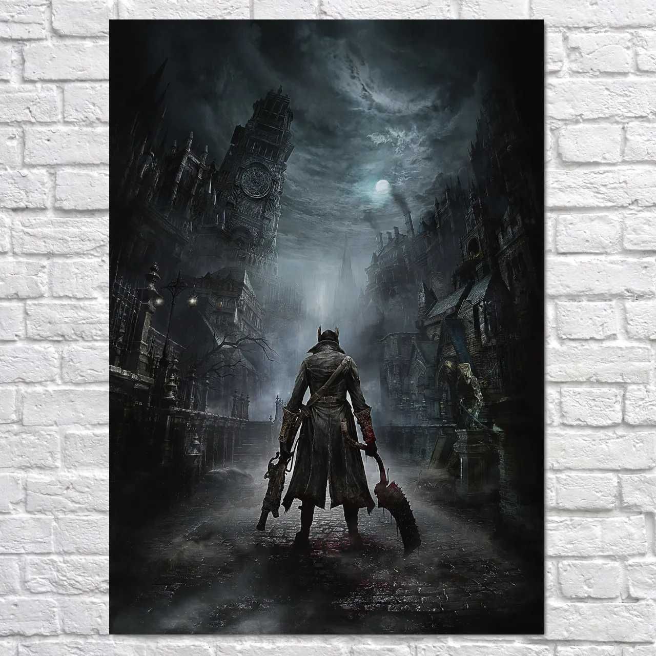 Dark Souls, Elden Ring, Bloodborne, плакати постери картини
