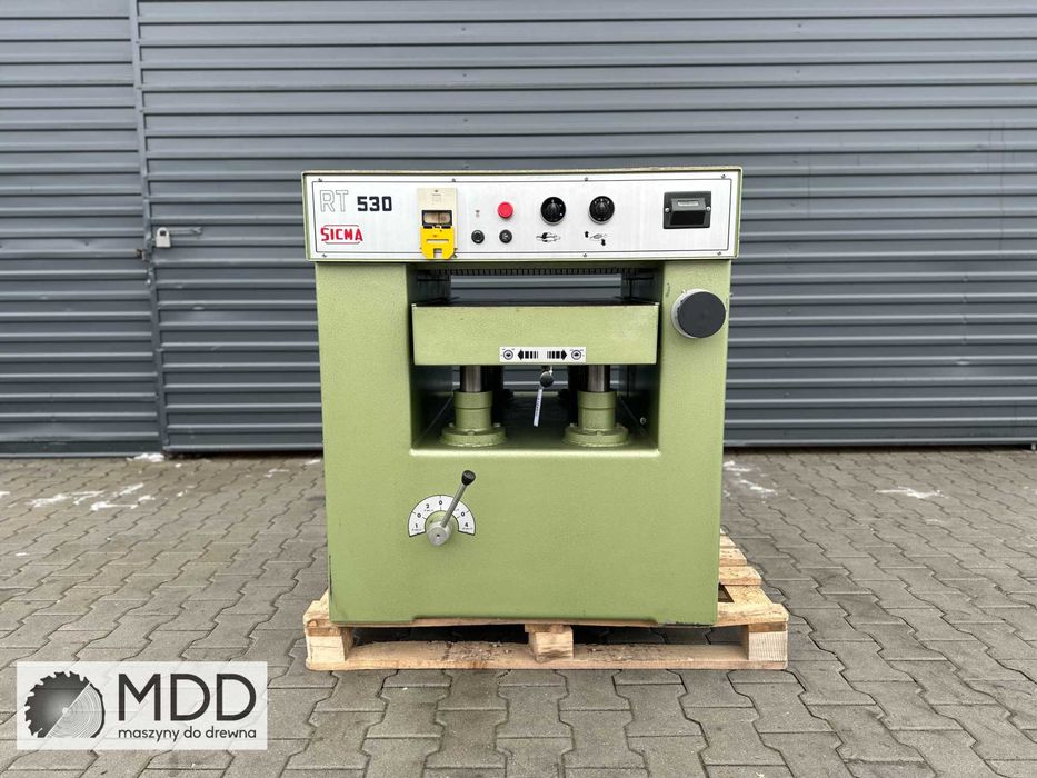 Grubościówka SICMA RT530 noże Tersa, wałek ciągnący w blacie (1302)