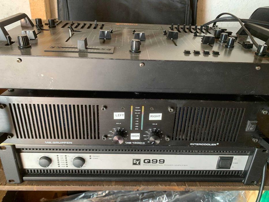 Акустика, пульти, підсилювачі, сабвуфери Mag, EV, BIG, Soundcraft