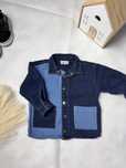 Kurtka jeansowa bluza narzutka pepco 80 unisex dziewczynka chłopiec