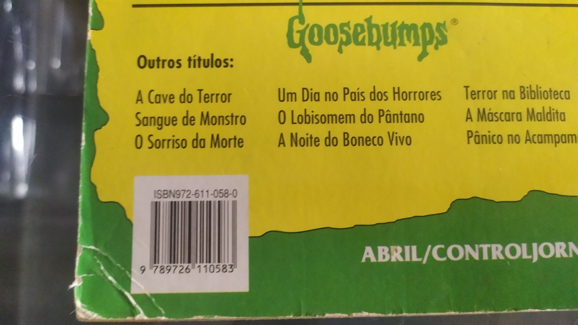 Livro arrepios bem-vindos á casa da morte