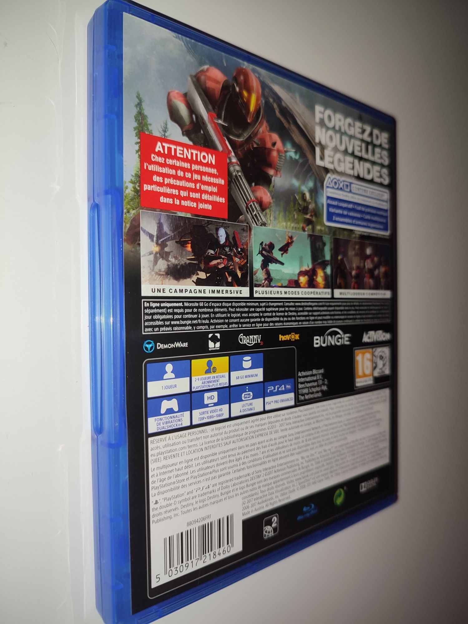 Gra Ps4 Destiny 2 II gry PlayStation 4 Hit Sniper GTA V UFC mafia