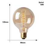 Lâmpada E27 retro Edison decorativa