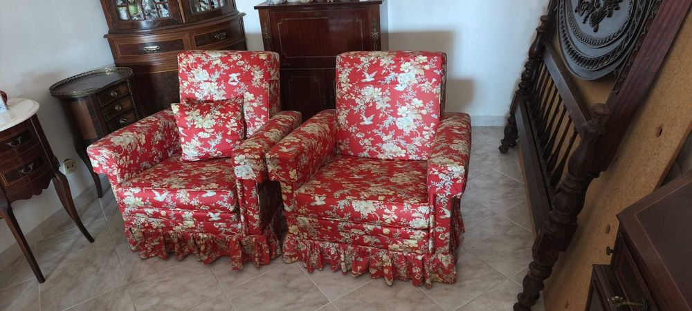 Conjunto de Sofás Clássicos